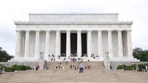 Lincoln Memorial Video stock 79662484