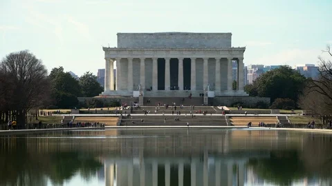 Lincoln Memorial Stock Footage 86692069