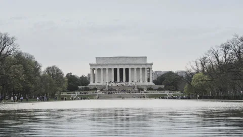 Lincoln Memorial 動画素材 122555536
