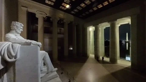 Lincoln Memorial Stock Footage 297031334