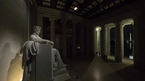 Lincoln Memorial Stock Footage 297031355