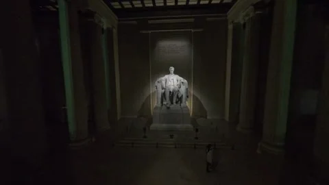 Lincoln Memorial Stock Footage 297031367