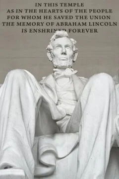 Lincoln memorial Stock Photos