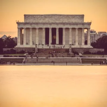 Lincoln memorial Stock Photos