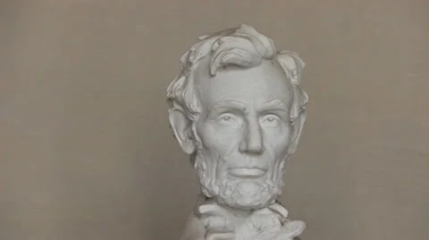 Lincoln Memorial Statue Stock Footage 27143696