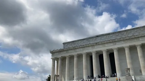 Lincoln Memorial time lapse 2 動画素材 233558690