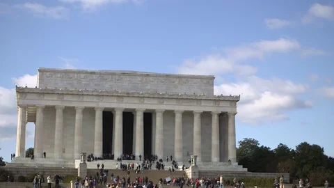 Lincoln Memorial timelapse Vidéo 71161488
