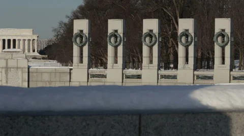 Lincoln Memorial in Washington DC Stock Footage 35787877