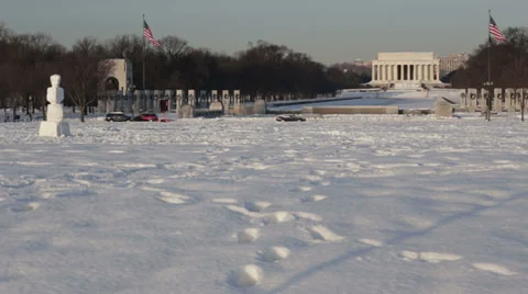 Lincoln Memorial in Washington DC Video stock 35790915