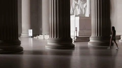 Lincoln Memorial in Washington DC Video stock 40610154