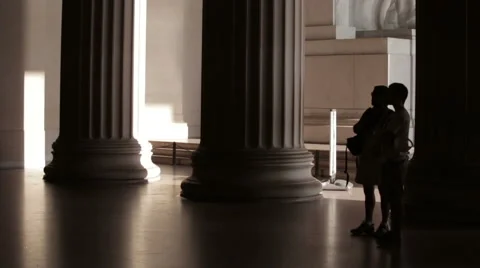 Lincoln Memorial in Washington DC Video stock 40612868