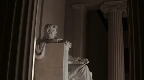 Lincoln Memorial in Washington DC Video stock 40612927