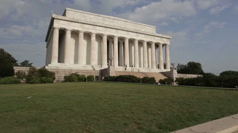 Lincoln Memorial in Washington DC Video stock 40612943