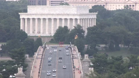 Lincoln Memorial in Washington D.C. 스톡 동영상 42148564