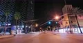 Lincoln Road's Bhojwani Tower at night time-lapse, Miami 4k or 4k+ Resolution
