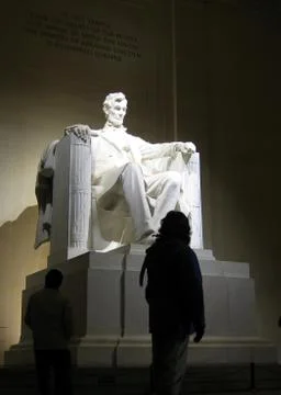 Lincoln statue Foto stock