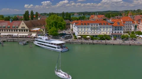 Lindau at Lake Constance, Germany Video stock 51661884