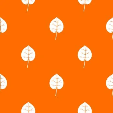 Linden leaf pattern seamless Stockillustratie