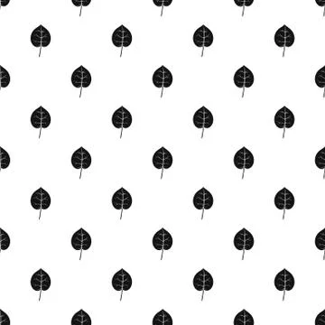 Linden leaf pattern vector 스톡 일러스트