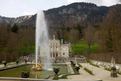 Linderhof Palace Stock Photos