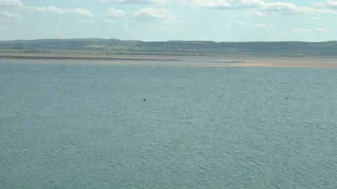 Lindisfarne Beach Stock Footage 137430220