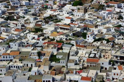 The Lindos Stock Photos
