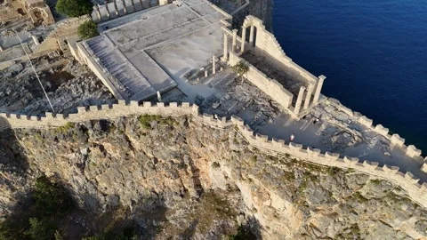 Lindos.Rhodes.2.2507 Video stock 313441993