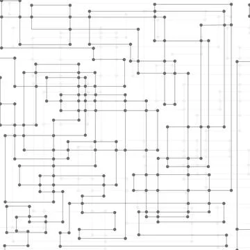 Line and dot pattern background. Stock Illustration