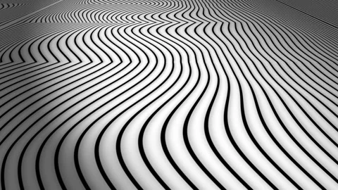 Line Animation Background Video, Glowing Linear Patterns Video stock 309902244