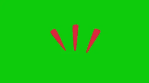 Line animation on green background 库存影片 332338701