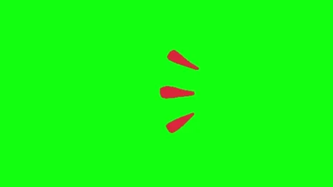 Line animation on green screen background Vídeos de archivo 335523425
