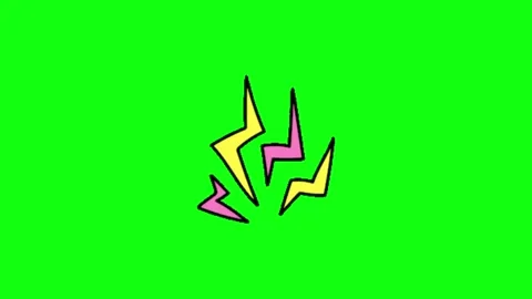 Line animation on green screen Stock Footage 335427626