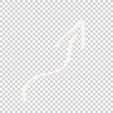 Line Arrow Hand Drawn Stock Illustration