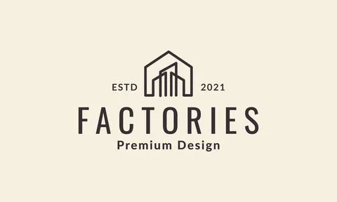 Line art architecture building modern logo symbol icon vector graphic desig.. Ilustración de archivo