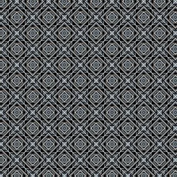 Line Art Design Seamless Pattern Stock Illustration