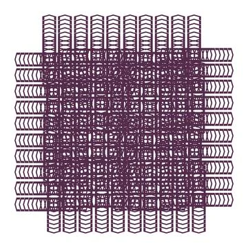 Line art geometrical pattern for background and wallpaper Stock Illustration