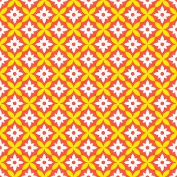 Line art or monoline background pattern design style 6 Stock Illustration