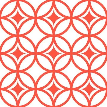 Line art or monoline background pattern design style 3 Illustrazione stock