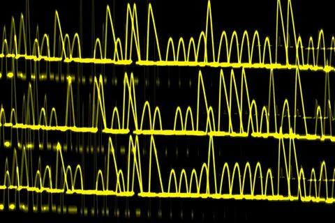 Line art pattern line particle CG background wallpaper Stock Illustration