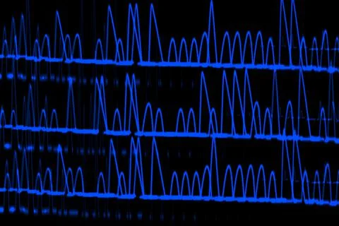 Line art pattern line particle CG background wallpaper Stock Illustration