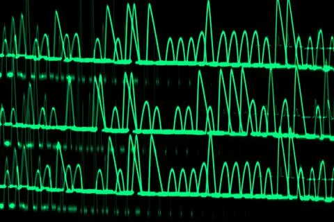 Line art pattern line particle CG background wallpaper Stock Illustration