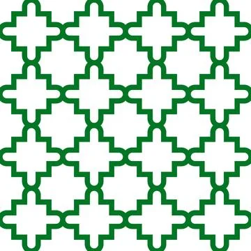 Line art patterns for Ramadan art decorations Stock Illustration