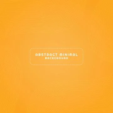 Line art wave flow design abstract minimal style yellow color bright with spa Stock Illustration