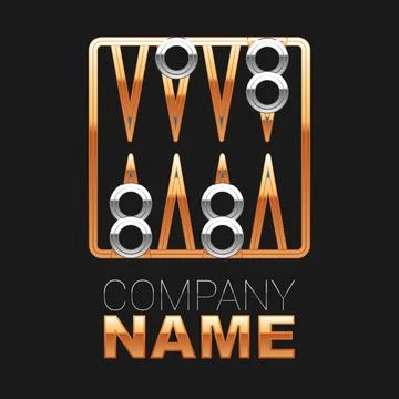 Line Backgammon board icon isolated on black background. Colorful outline Stock Illustration