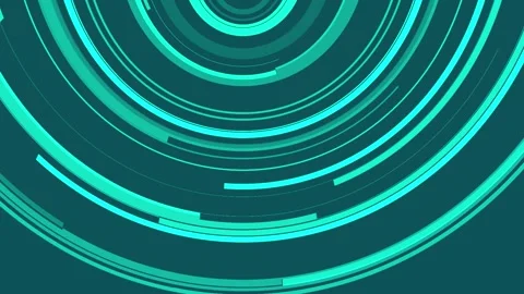 Line background animation circle system Stock Footage 263121747