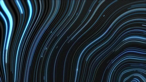 Line blue 動画素材 155437251