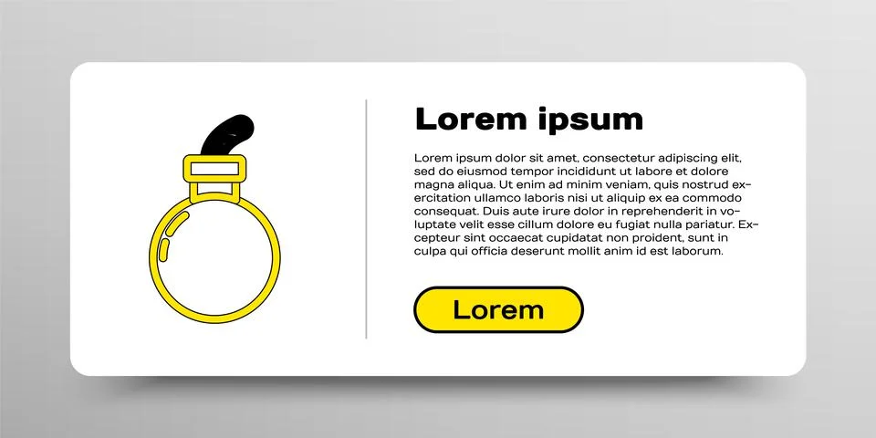 Line Bomb ready to explode icon isolated on white background. Happy Halloween Stock Illustration