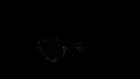 Line brain1 conections Stock-Footage 343870637
