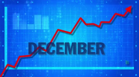 Line chart ascending: animated arrowed graph grows as months pass by Stock-Footage 32281941