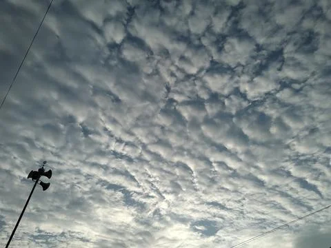 Line Clouds 2 Stock Photos